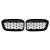 BMW 1 Series F20/F21 Grille (2015-2017), Pair 51137371685 & 51137371686.