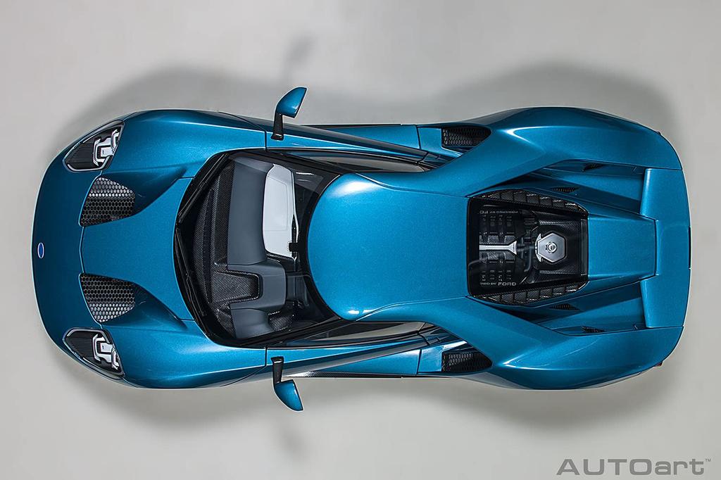 AUTOart Ford GT 2017 Metallic Blue Finished Product 12107 1/12