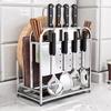 Bieying Heightened Wall-Mounted Kitchen Knife & Chopping Board Rack