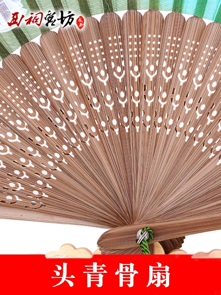 Special Foreign Silk Japanese Style Small Folding Fan Gifts for Foreigners