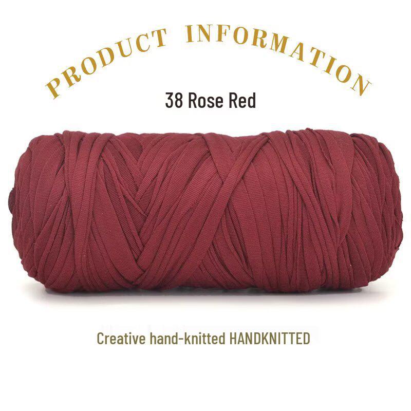 200g High Elastic Cloth Strip Yarn for DIY Weaving: Crochet Blankets, Floor Mats, Storage Baskets & More