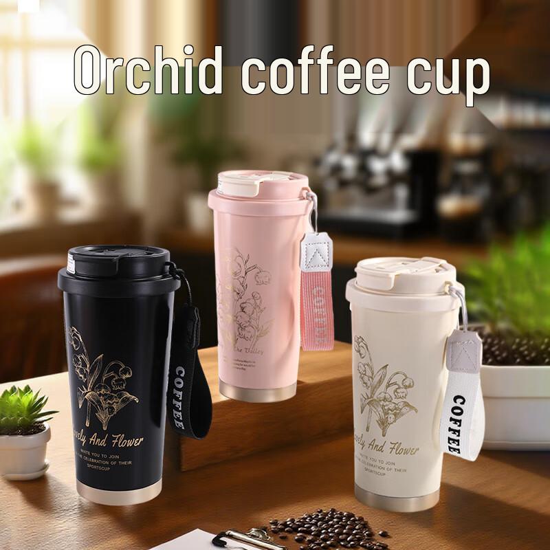 Kap Burton 304 Stainless Steel Dual-Drink Insulated Coffee Mug