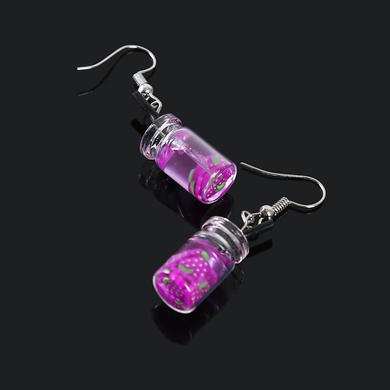 

Серьги-подвески в стиле фанк для девочек с чашкой чая с молоком