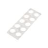 Accessory SpinGear SGHG Slim Yo-Yo Pads, Size, 10-Pack (Hardness 50, White)