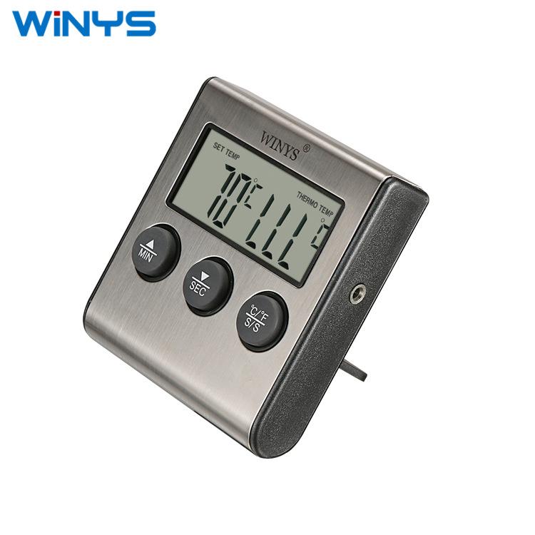 YS05 kitchen food oven high temperature baking timing probe thermometer