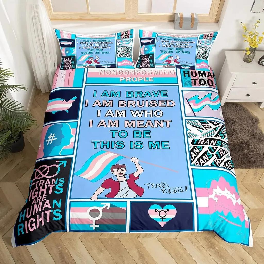 Cheerleader Duvet Cover Set Full Size,Girls Dancer Comforter Cover Geometric Checkered Bedding Set Girls Cheerleading Bedspread