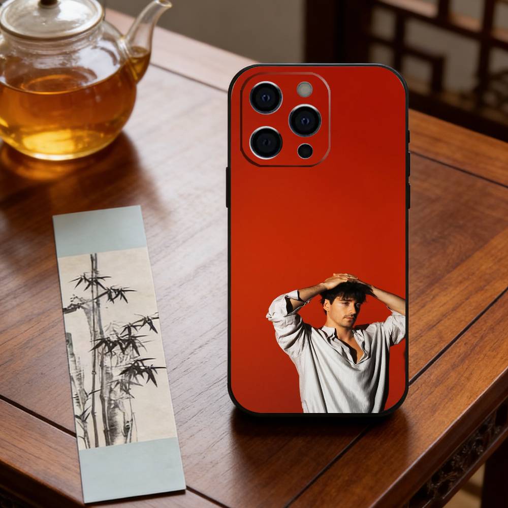 C-Charles Leclerc Phone Case Silicone Soft For IPhone 17 16 15 14 13 12 11 X XR Plus Pro Max Plus