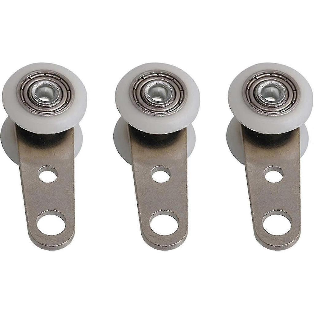 Set of 10 Rollers for Bay Windows or Sliding Doors - Metal and Plastic - 4.0 X 1.9 cm-Good