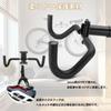 ROCKBROS Bicycle Bike Hanger Adjustable Angle and 25kg Weight Carbon Steel Cycle Easy Horizontal Mounting Wall-Mounted Rack, Length, Space-Saving,