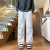 Men's Multi-Pocket Loose Straight-Leg Cargo Parachute Pants