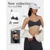 Rabbit ears female thin large size collection of secondary breasts anti-sagging ultra-thin bra underwear large breasts small anti-sagging