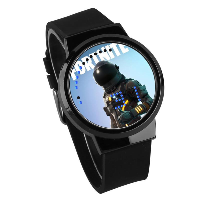 Hra Kompetitivní Střelba Světelný Dotykový LED Kreativní Elektronické Hodinky