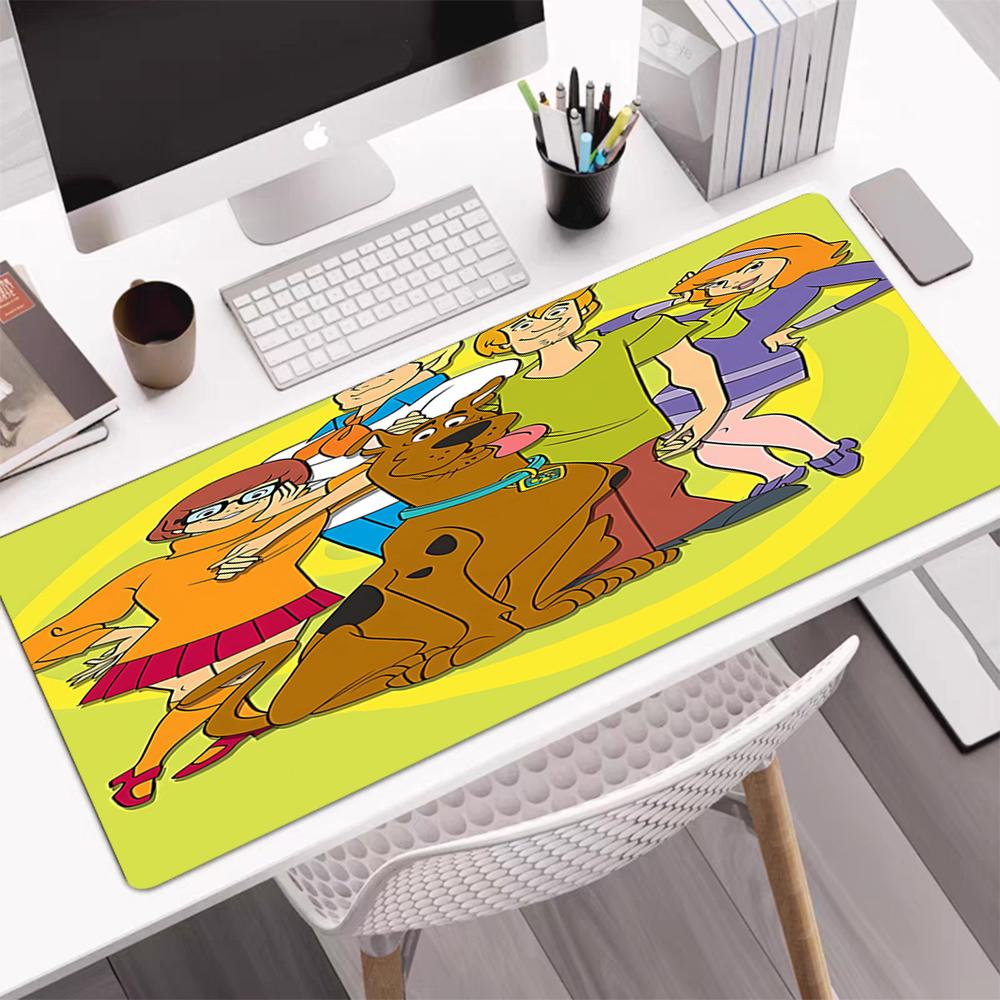 Scooby Doo Theme Mouse Pad, Non Slip Rubber Base, Multifunctional Office & Home Decor, Perfect for Workspace Personalization.