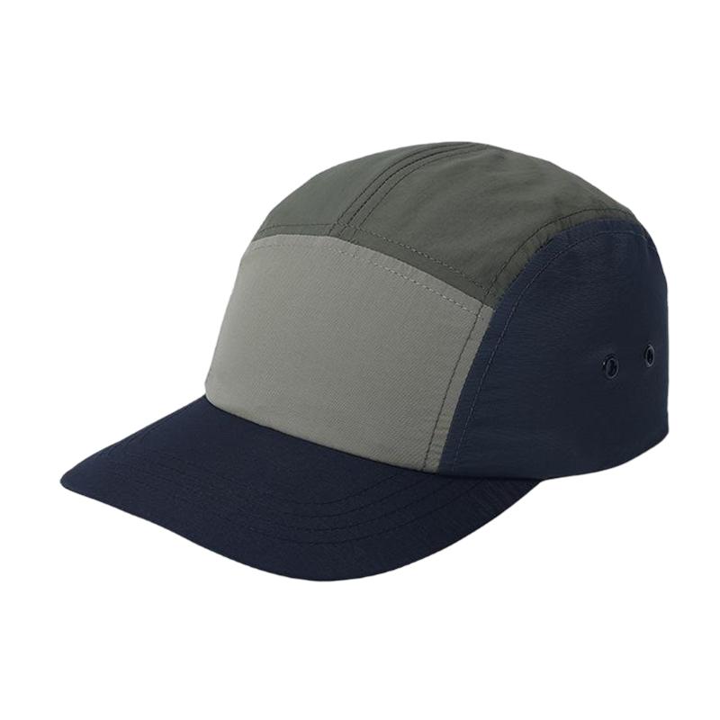 Color-Blocked Quick-Drying Baseball Cap Summer Sun Protection Hat  Sports Style Outdoor Mountaineering, Hip-Hop Street Style