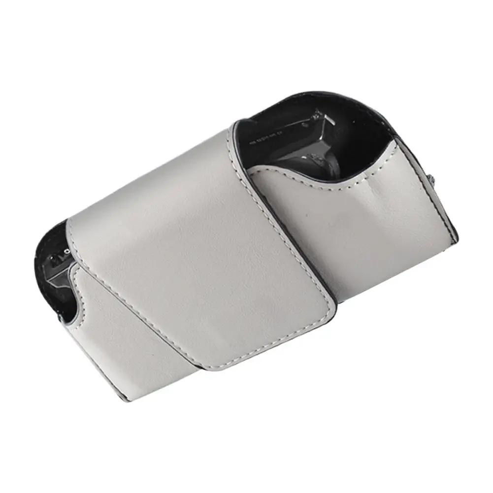 Car Glasses Holder Multi-functional Leather Car Glasses Box Case Storage Holder Glasses Car Portable Sunglasses Stable Suns P4F2