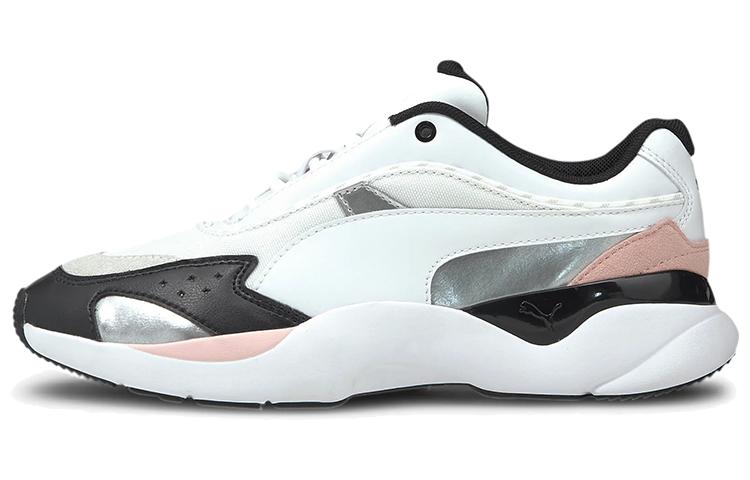 PUMA Lia Fs Low Белый/Черный/Серебристый Женские 373441-01 40