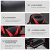 Gaming Chair, PU Leather Computer Chair, Home Office Chair with Footrest, Lumbar Support and Headrest, Red