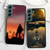 Hunter Man Fishing Dog Phone Case For Samsung A15 A25 A35 A55 Galaxy A70S A50S A30S A30 A40 A71 A51 A41 A31 A21 A11 A01 A20S A10