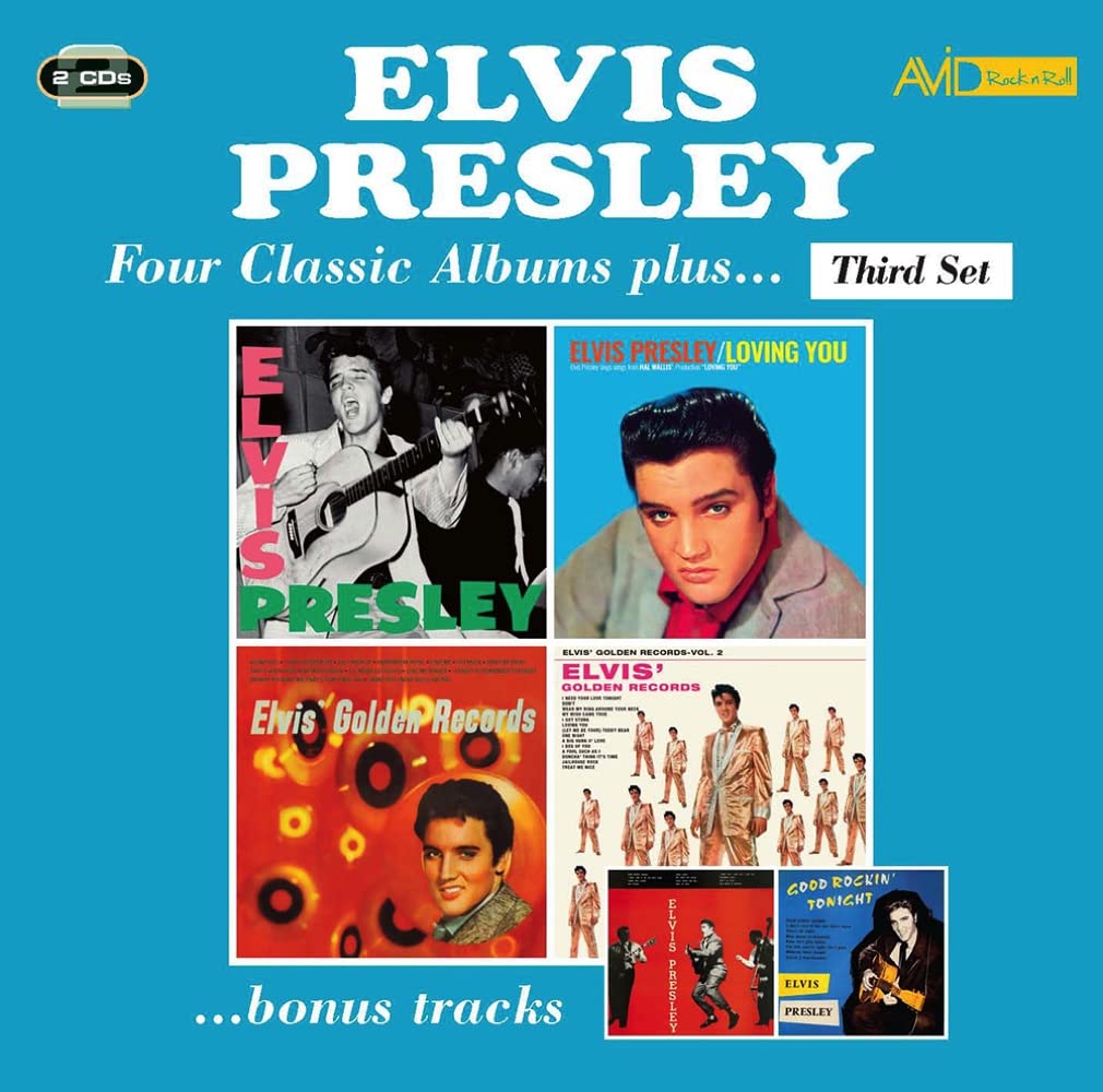

CD ELVIS PRESLEY - Four Classic Albums Plus AMSC1384 Japan Rock Used