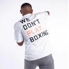 2026 PrimaveraVerão Mais Vendido Novo Elemento de Boxe Estampado Casal Manga Curta Casual Solto Gola Redonda Algodão Camiseta Top