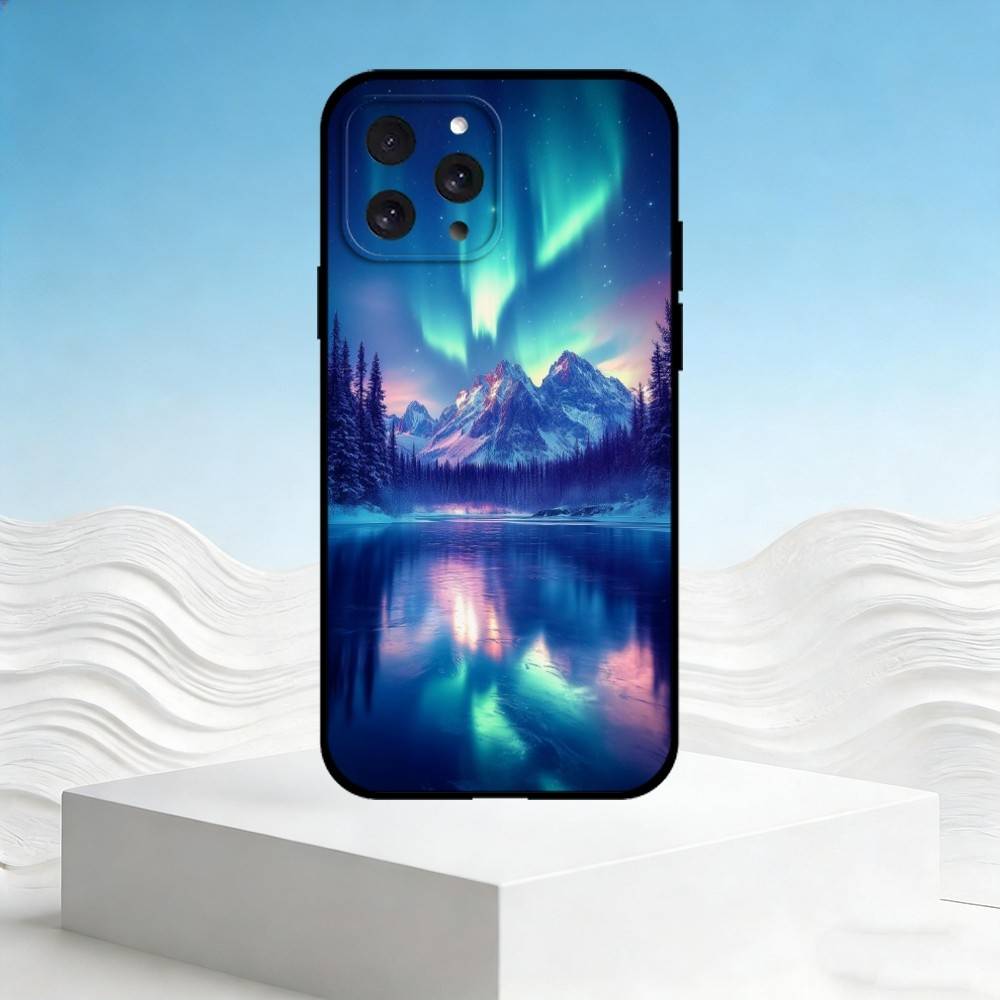 W-World Famous Architecture Phone Case For iPhone 17,16,15,14,13,12,11 Plus,Pro Max,SE4Soft Silicone Black Cover
