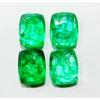 6 To 7 Ct Each Natural Emerald Green Cushion Shape CERTIFIED Loose Gemstone Lot A-64845365