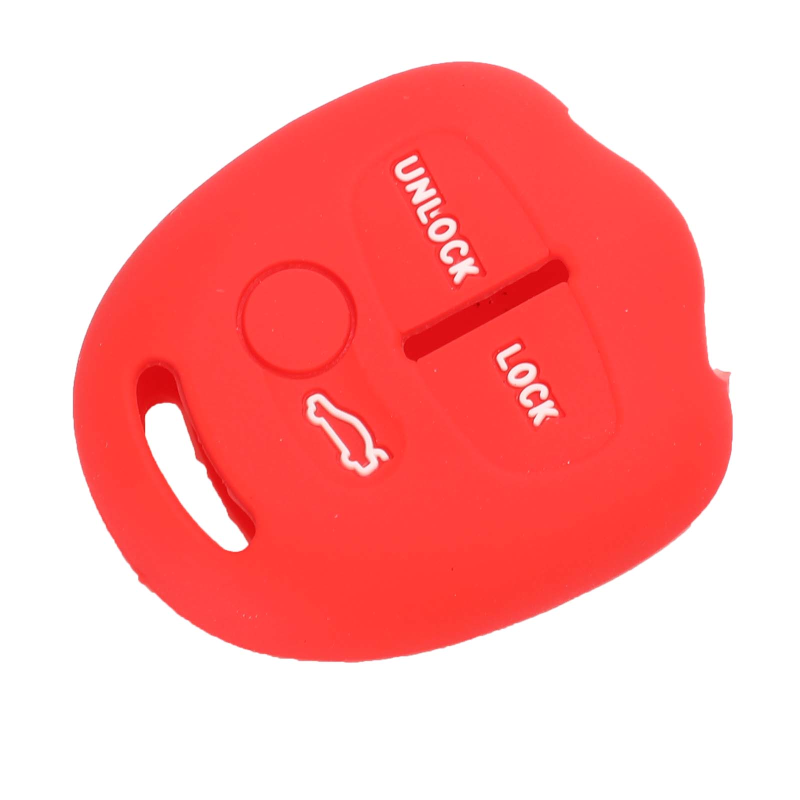 

Чехол для автомобильного ключа jingyuqin Remote 3B, силиконовый для Mitsubishi Outlander Colt LANCER Grandis Pajero Sport, держатель деталей красный