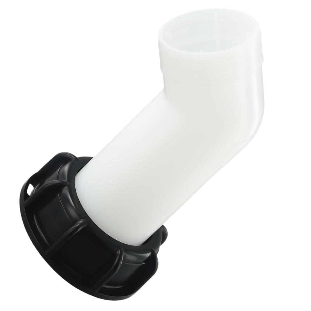 2in Extension Drain Spout Hose 1000L IBC Water Tank Nozzle Tap Cap Valve Fitting With Thread Nut Ring Fits For IBC Tanks