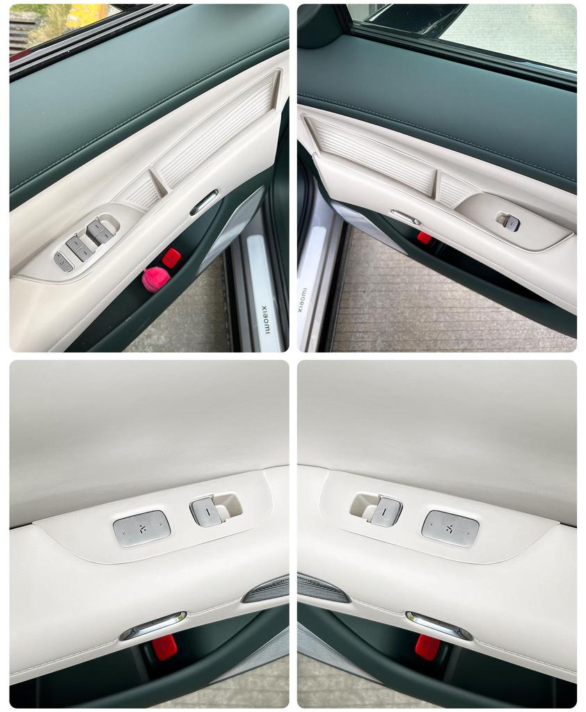 Xiaomi YU7 Car Door Window Lift Anti-slip Button Sticker