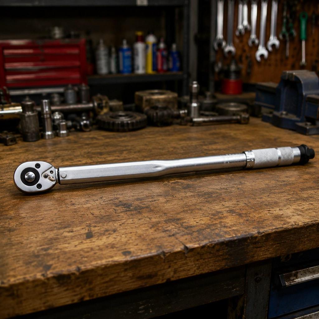 Torque Wrench Sturdy Accessory for Automotive Tight Space Handling Fasteners 70 to 350Nm