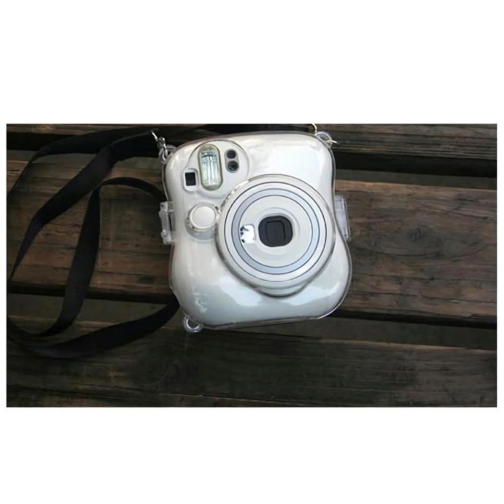 [Film Lab] Instax Mini 25/26+ Transparent Case Camera Protective Case with Strap CAA06