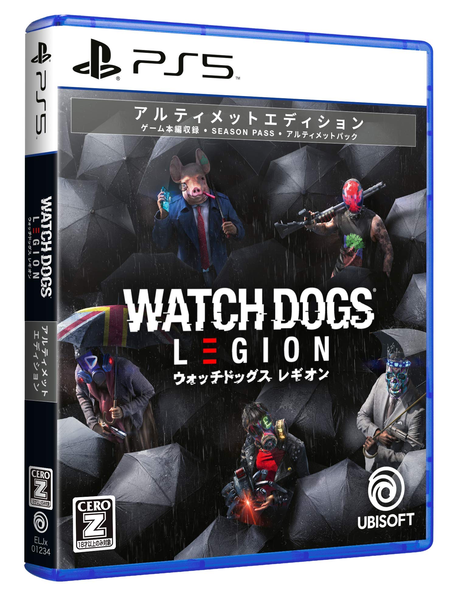 

Watch Dogs Legion Ultimate Edition -PS5 [CERO Rating Z ]