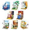 Miniso Snoopy Blind Box Building Blocks Model Display Scene Cartoon Architecture Animation IP Peripheral Assembly Toy Gifts