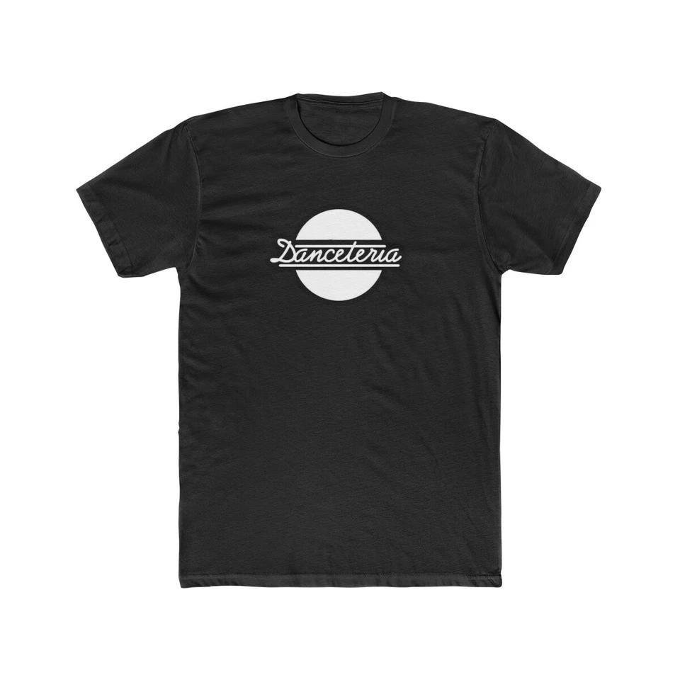 DANCETERIA 1980s NYC Dance club bar Men s Cotton Crew Tee L