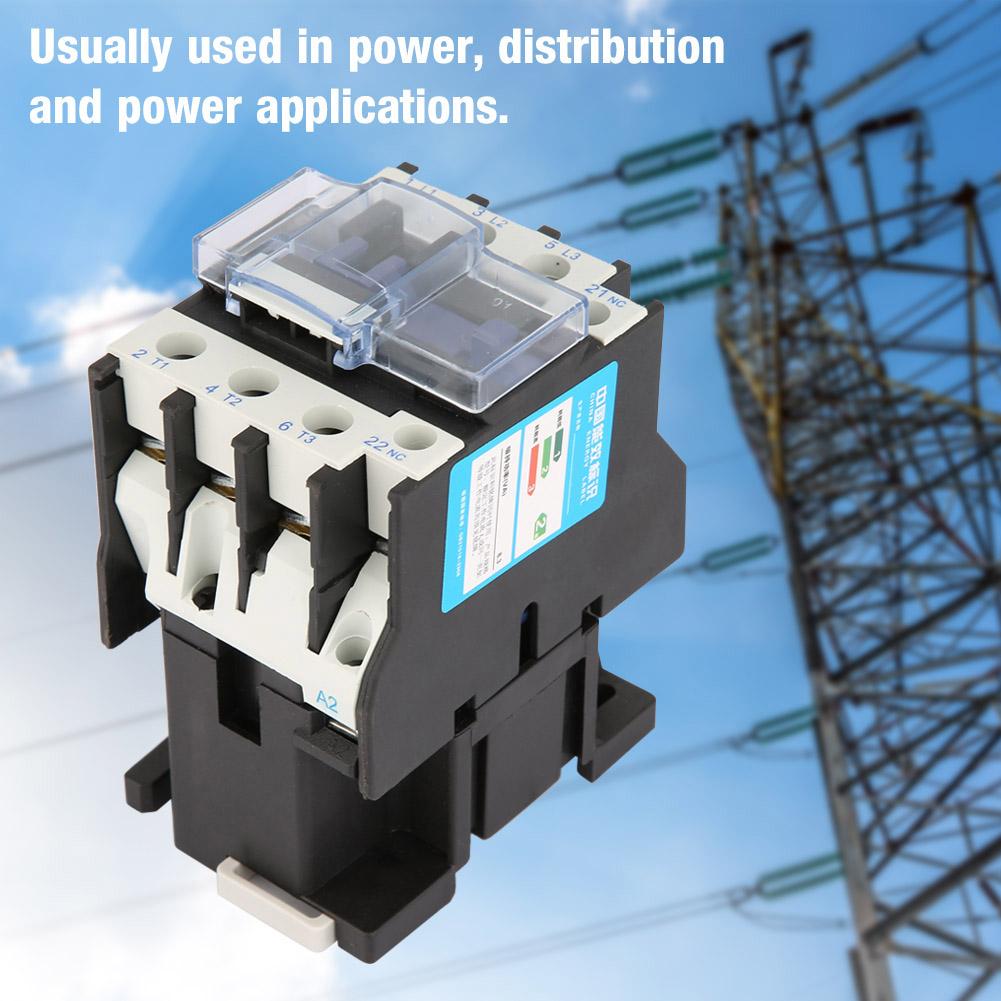 CJX2?3201 Contacteur AC Industriel Électrique Haute Sensibilité 220V 32A