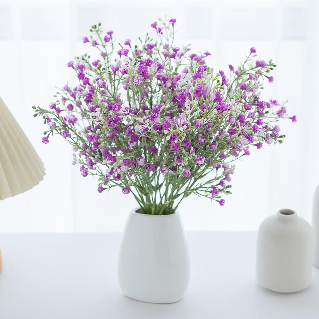 Artificial Flowers Plants Gypsophila Hot sales Wedding Bridal Bouquet Festival Home Decor Vase DIY Gifts Atmosphere Arrangement