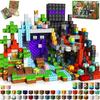 Creative Street View Magnetic Building Block Bricks Architectural Kit Diy Model Kids Tech Toy For Kid Gift