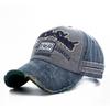 High Quality Washed Cowboy Letters Cotton Cap For Men Women Adjustable Autdoor Sun Protection Hat Rock Shark Baseball Caps
