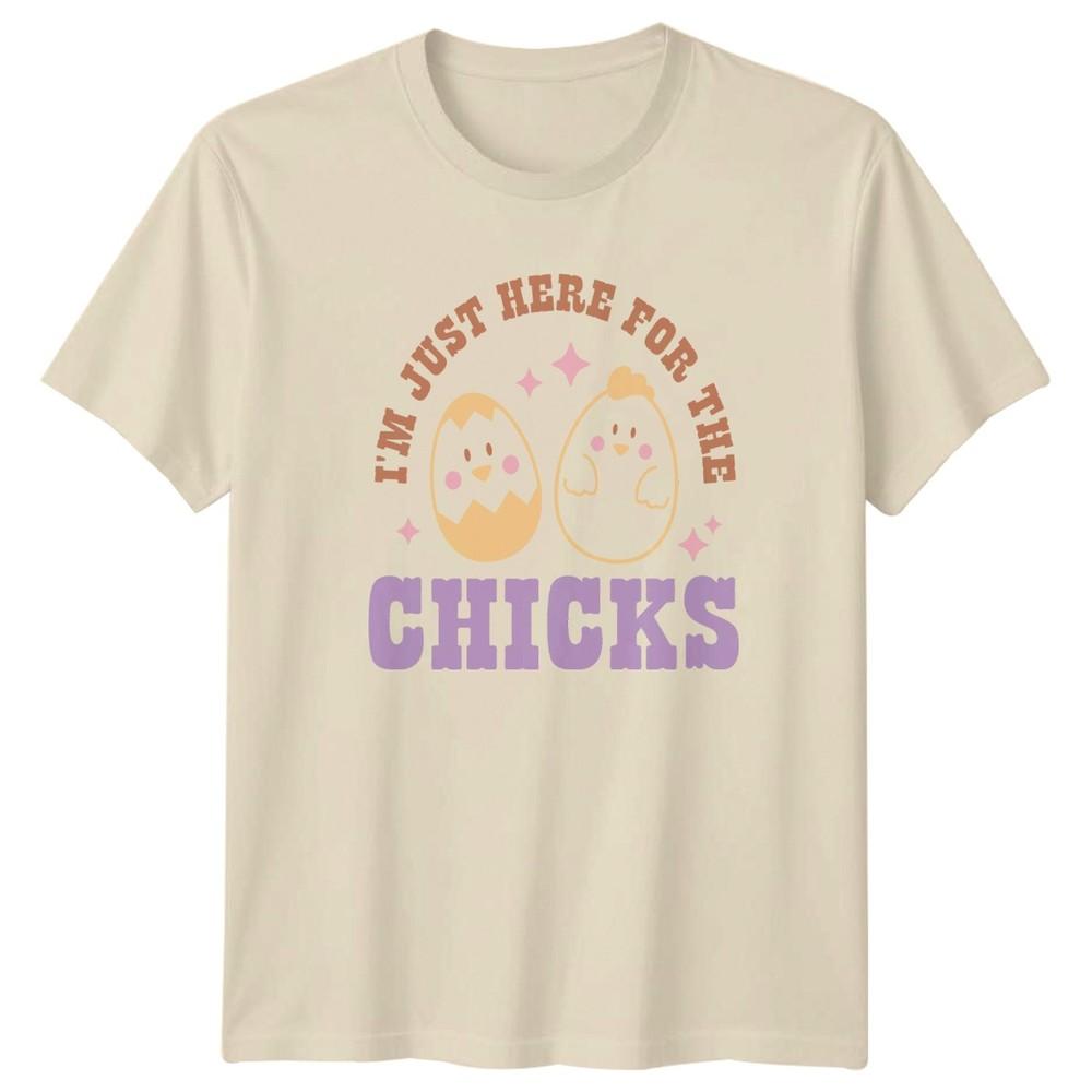 Im Just Here For The TShirt Easter Spring Holiday Gift For Him And Her