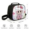 Picnic Bag Primary And Secondary School Students Thermal Insulation Bag Cartoon Animation Handbag Lightweight Wear-Resistant Lunch Box Bag
