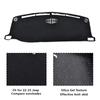 For Jeep Compass    2024 Car Dashboard Cover Avoid Light Pads Sun Shade Mats trument Panel Carpets Accessories