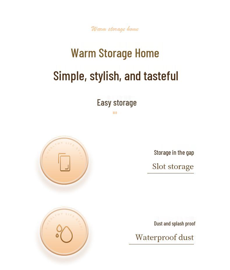 Waterproof Ultra-Narrow Storage Cabinet for Bathroom, Kitchen, and Refrigerator Gaps