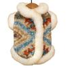 Neue Herbst-Winter-Haustierkleidung - Doppellagige isolierte Strickjacke für den Außenbereich - Geeignet für Möpse, Pudel und andere Hunde.