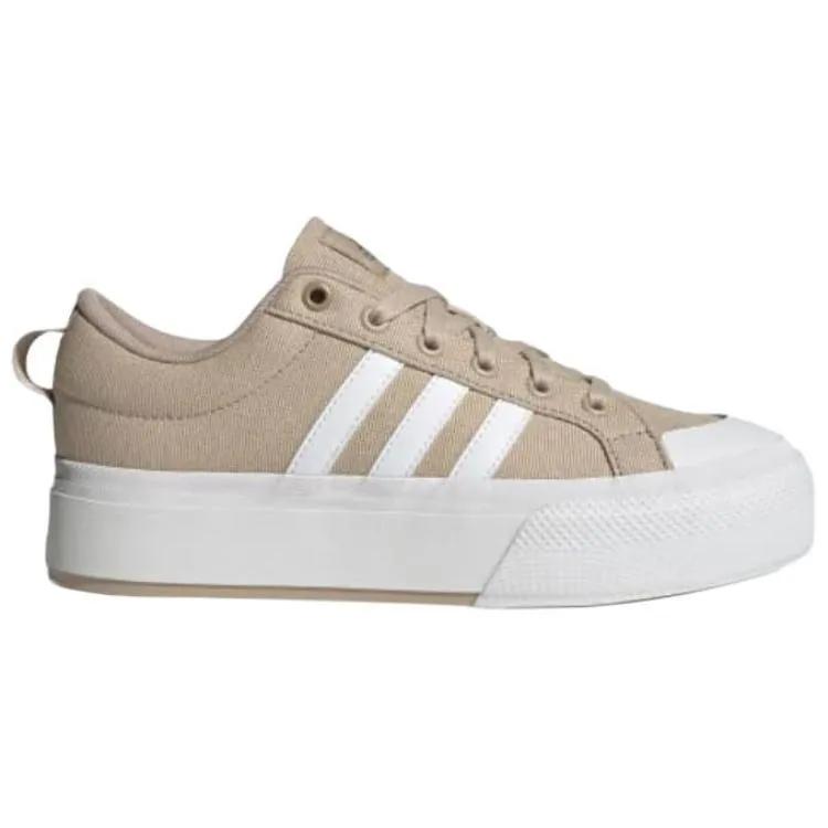 Adidas Womens Bravada 2.0 Platform 'Clay Brown' (women's sizes) Clay Brown / Cloud White / Cyber Metallic Skate Shoes JI1798
