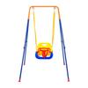Swing Sets for Backyard 3 in 1 Toddler Swing Set with 4 Sandbags Foldable