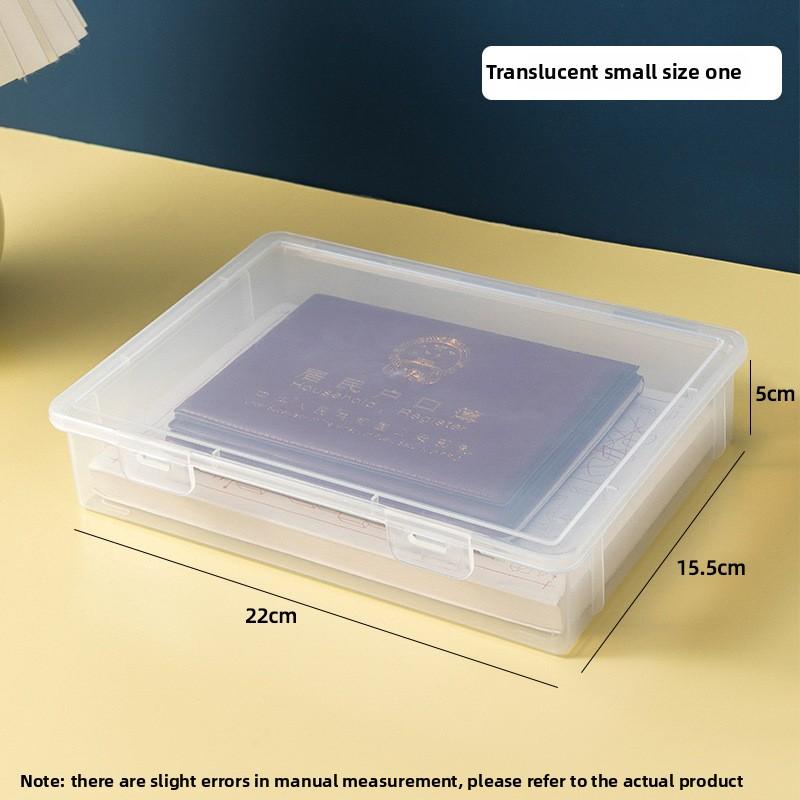 

Эксклюзивный прозрачный ящик для хранения бумажных документов формата А4 small