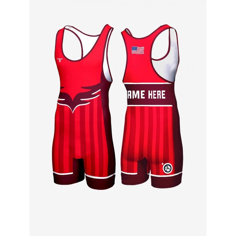 Wrestling Singlet Compression Athletic Suit Weightlifting Training Quick Dry Breathable Lightweight