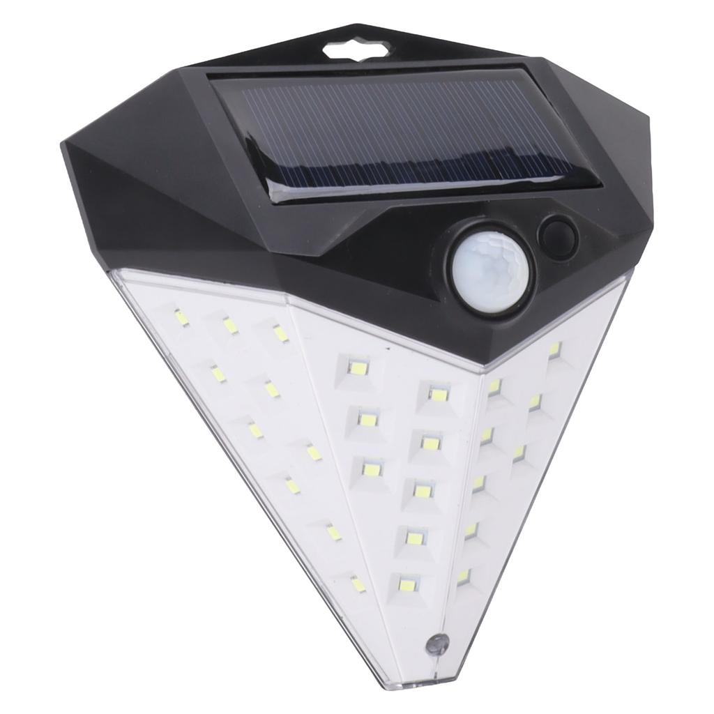 Outdoor Solar Light LED 3 Lighting Modes Motion Sensor IP65 Waterproof Street Wall Lamp for Patio
