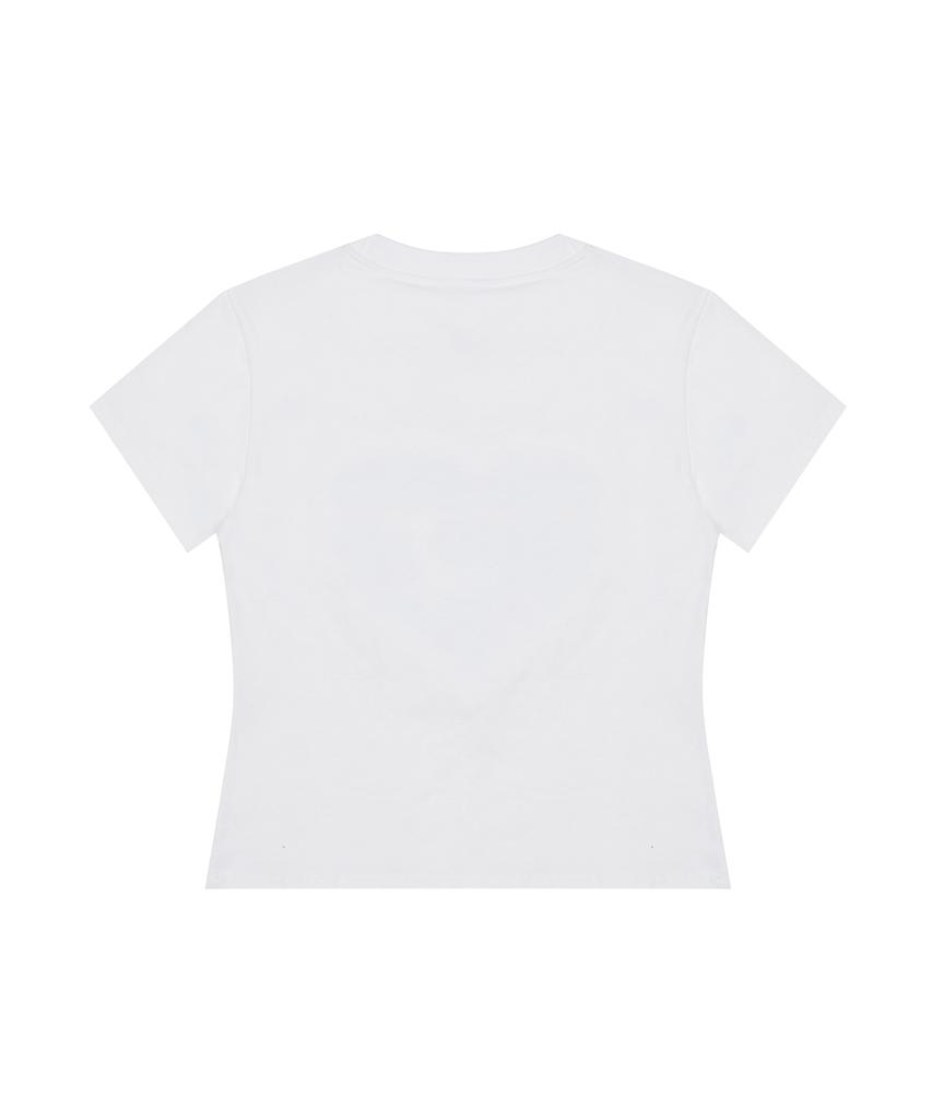 LUVISTRUE Lace Love Tee(White)