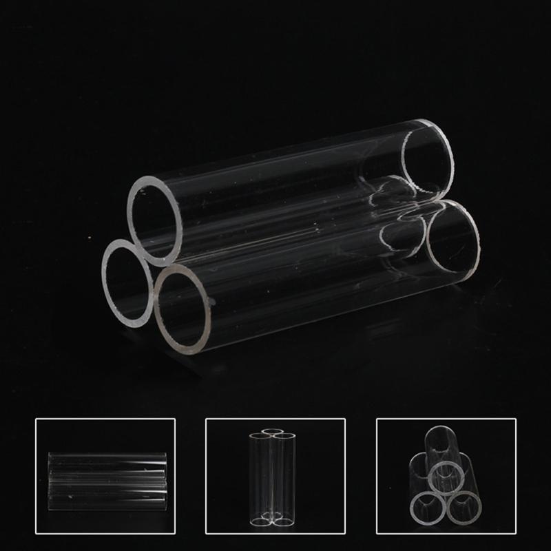 Transparent Acrylic Breeding Tube Shrimp Fish Hide Cave House Aquarium Decoration Supplies